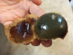 Stir fried preserved egg in Kai Yiew Ma Kra Prao Krob
