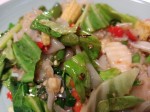 Thai Char Kway Teow with vegetables