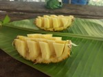 Sweet and juicy pineapples