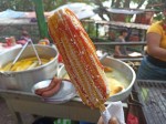 Sweet corn, Guatemala - Elote dulce vs elote asado - boiled vs grilled sweet corn