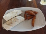 The best burrito in Flores, Guatemala