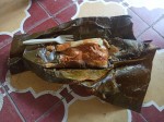 2 Days & 1 Night Acatenango and Fuego Volcano trekking menu in Guatemala - tamales