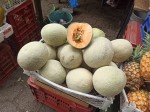 TOP 10 Guatemalan fruits for visiting Tikal and Uaxactun Mayan ruins - Melons
