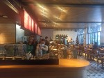 Starbucks in the heart of the historic center of Manila, Intramuros in the Philippines