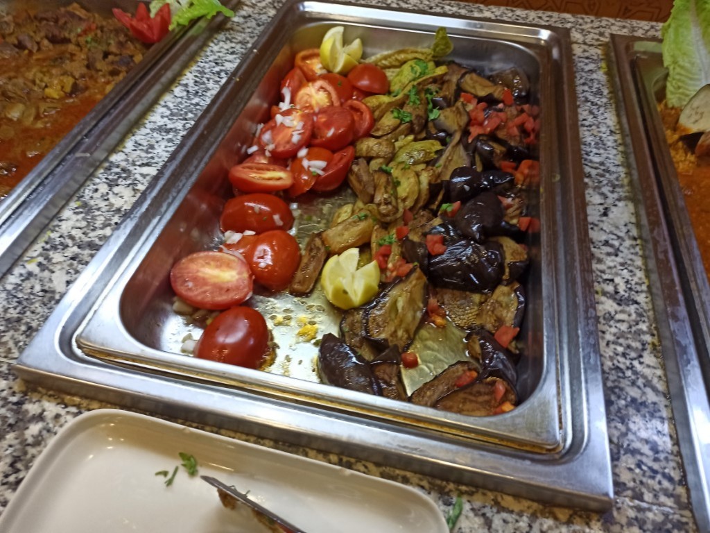 Grilled vegetables – tomatoes, zucchini, eggplant, bell pepper