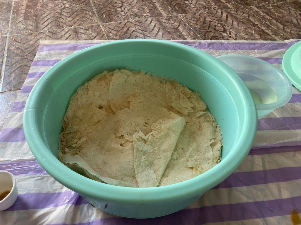 An Omani bread AKA ‘khubz ragag’