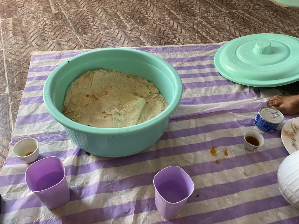 An Omani bread AKA ‘khubz ragag’