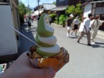 Ninenzaka and Sannenzaka matcha ice creams in Kyoto's Best Old Streets