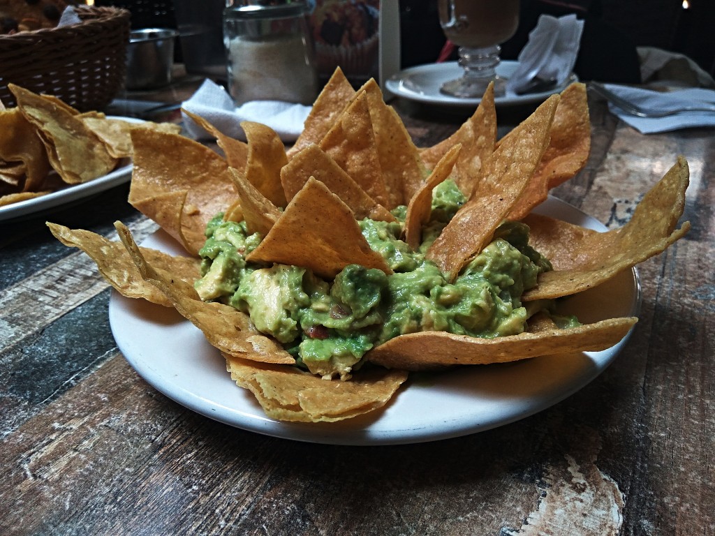 Cuernavaca - original Mexican guacamole with nachos.