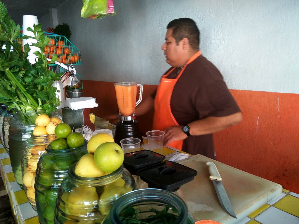 How to make a healthy Mexican juice?