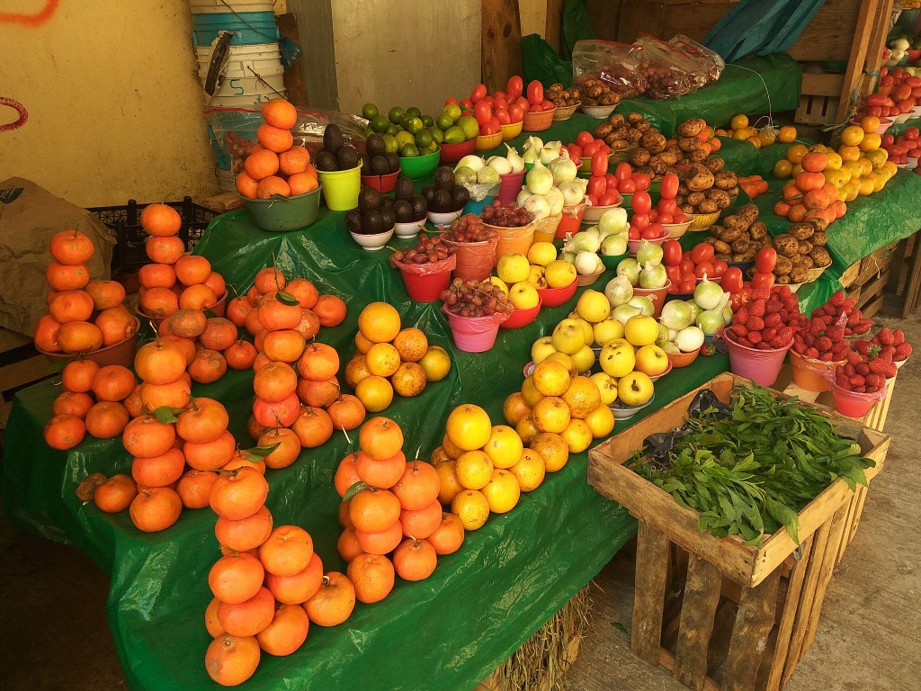 Local fruits in Chiapas state.