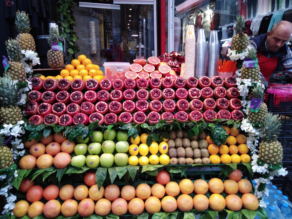 Turkish fruits