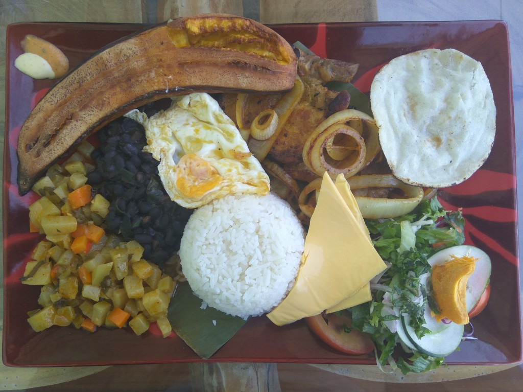 Casado con cerdo - casado with pork - Costa Rica Casado con cerdo - casado with pork - Costa Rica