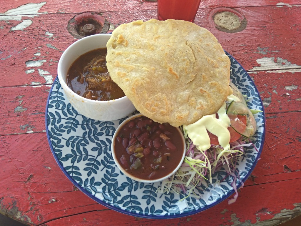 Casado with red beans - Costa Rica