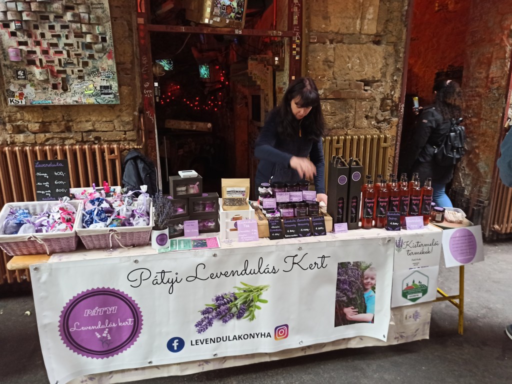 Home-made lavender products