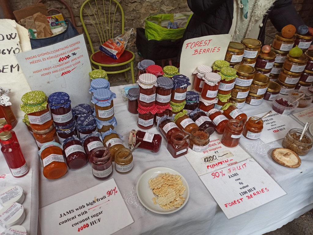 Home-made spreads and chutneys