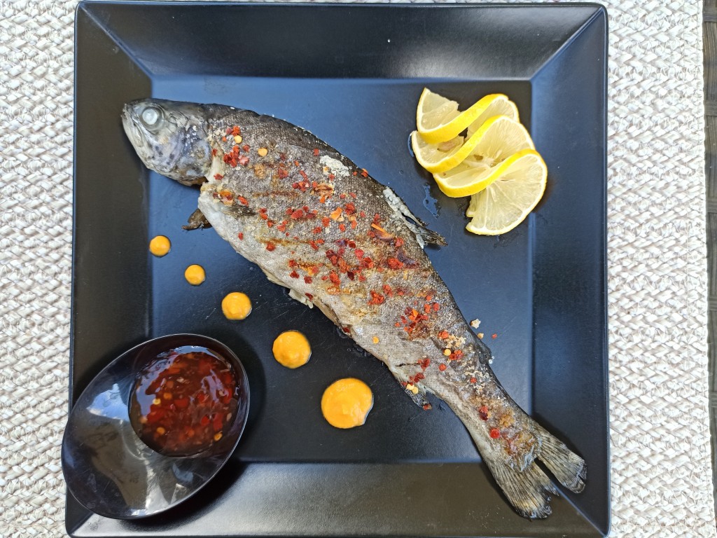 Whole grilled fish Whole grilled fish