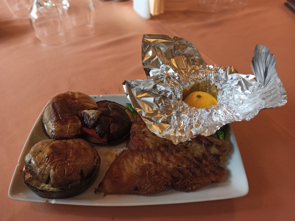 Grilled fish filet Grilled fish filet