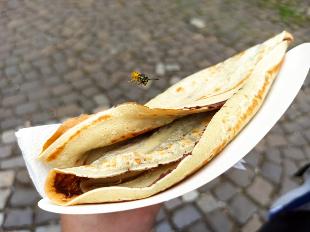 Enjoy your Nutella and banana pancake Enjoy your Nutella and banana pancake