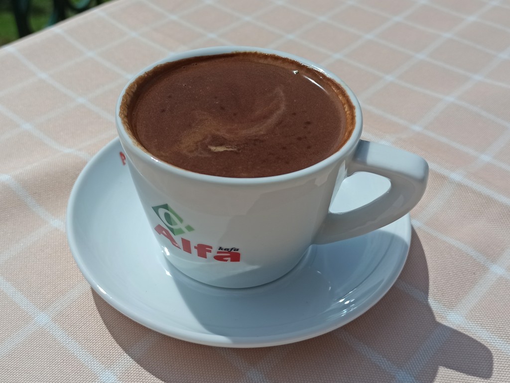 Have a cup of Turkish coffee with your breakfast