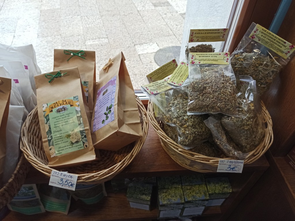 What to buy in Ostrog Monastery' s shop? Herbal products