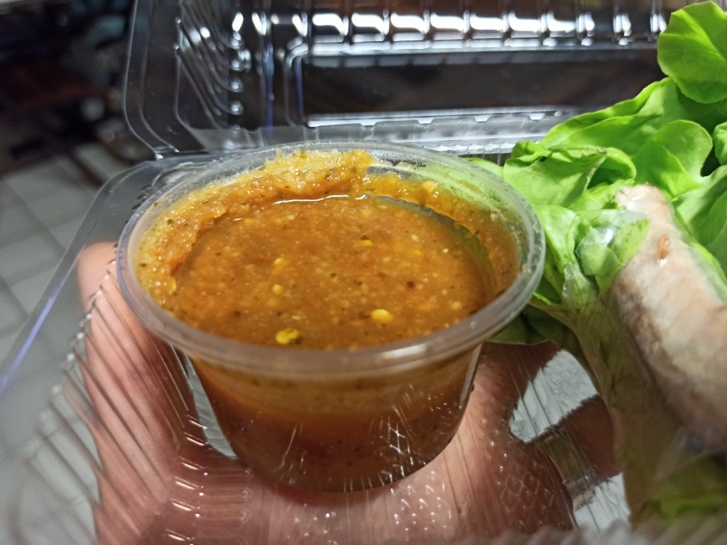 The sauce – Thai style homemade yellow seafood sauce