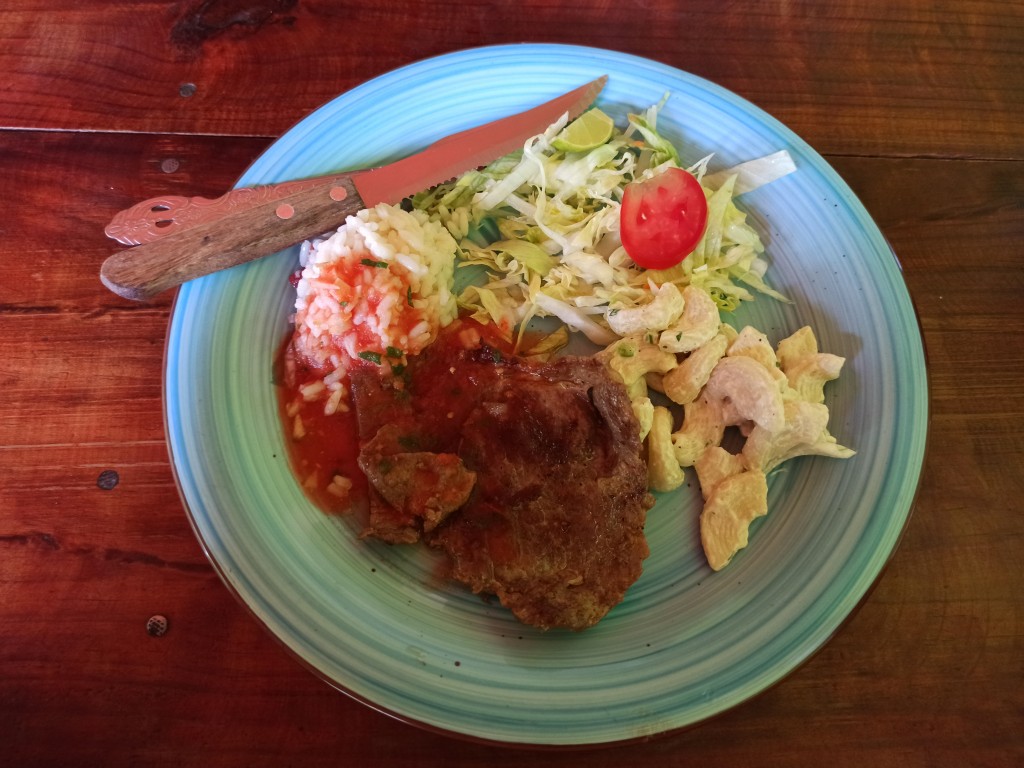 Chuleta frita – deep fried pork chop