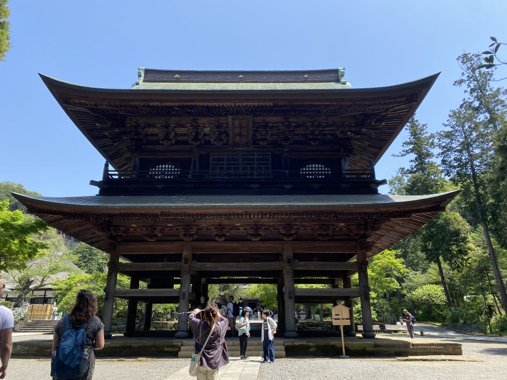 Engaku-ji Temple in Kamakura - Sanmon Engaku-ji Temple in Kamakura - Sanmon